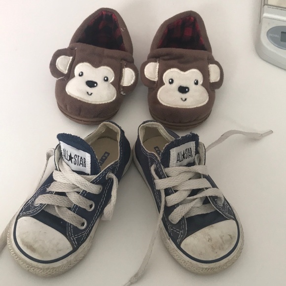 slippers that look like converse shoes